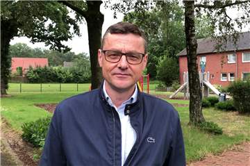 Berthold Dittmann (49) kandidiert als unabhängiger Kandidat für das Amt des Bürgermeisters in Stadtlohn.
