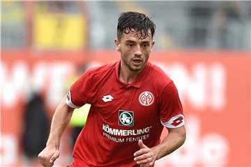 Besar Halimi hat bei Brøndby IF einen Vertrag bis 2020 unterschrieben und verlässt Mainz. Foto: Torsten Silz