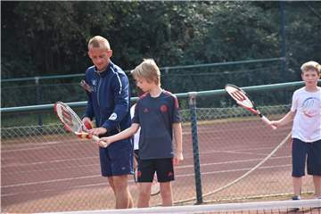Besonders die kleinen Tennisspieler kamen beim TCBW auf ihre Kosten.