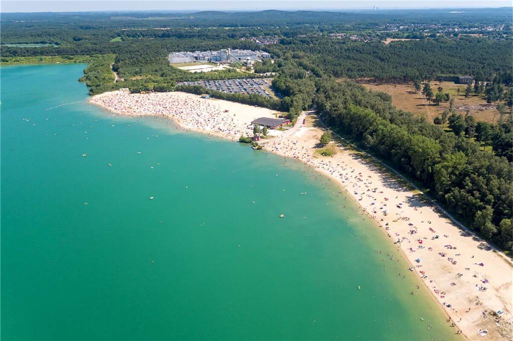 Lebensgefahr: Pascal Sparenberg warnt vor dem Schwimmen in Kanal und Lippe Besonders gefährlich seien die Abbruchkanten im Silbersee II, sagt Pascal Sparenberg.