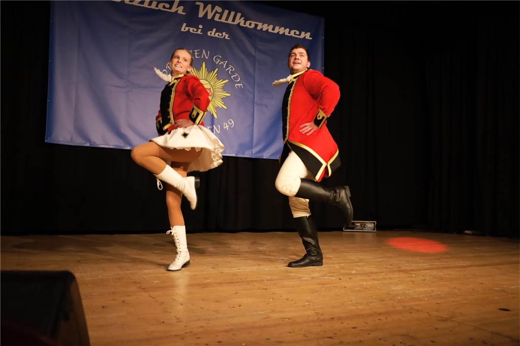 Beste Laune herrschte bei der Damensitzung in Olfen.