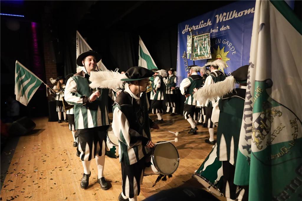 Beste Laune herrschte bei der Damensitzung in Olfen.