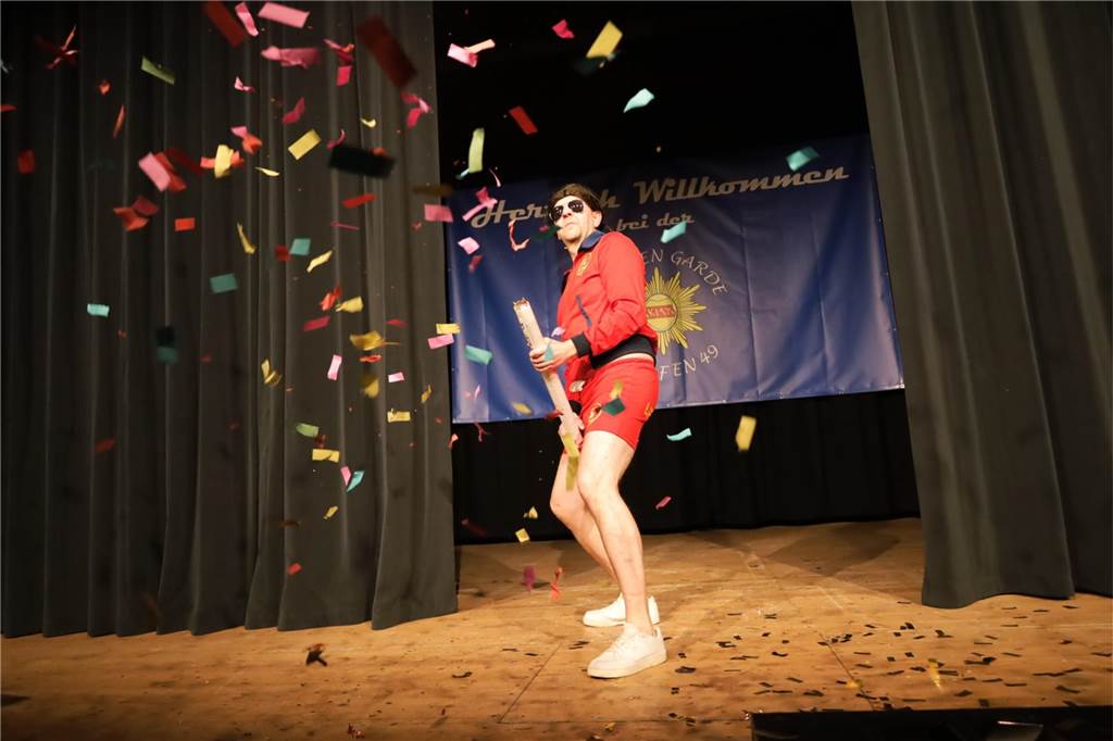Beste Laune herrschte bei der Damensitzung in Olfen.