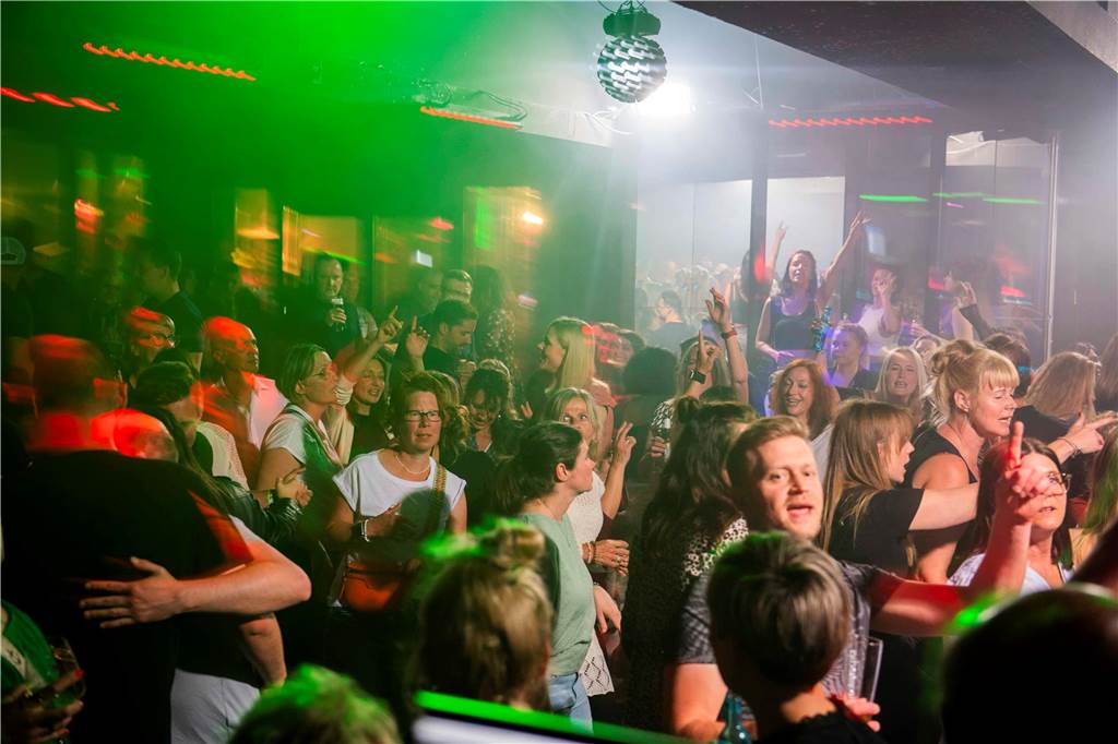 Beste Stimmung bei der großen Ü30-Party in der Stadtmühle mit dem DJ-Trio Marnedö.