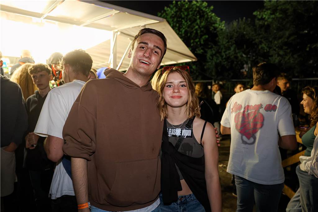 Beste Stimmung herrschte beim Sommerfest der Landjugend Kirchhellen am Abend vor Fronleichnam auf dem Hof Janinhoff.