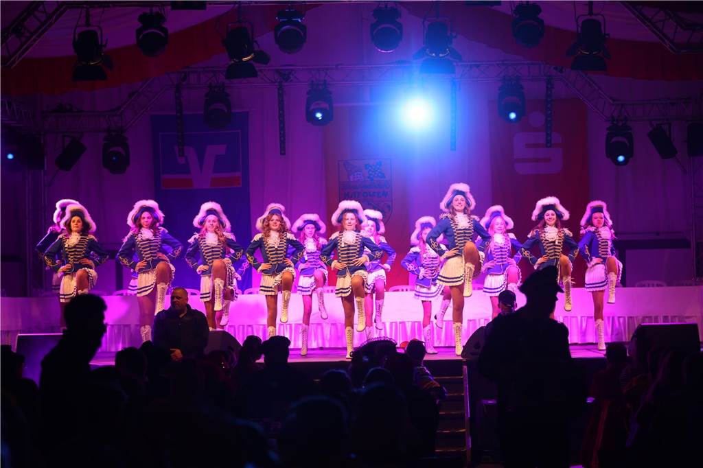 Beste Stimmung, Tänze, Party: Beim Großen Prinzenball am Sonntag (19. Februar) im Zelt an der Stadthalle ging es hoch her.