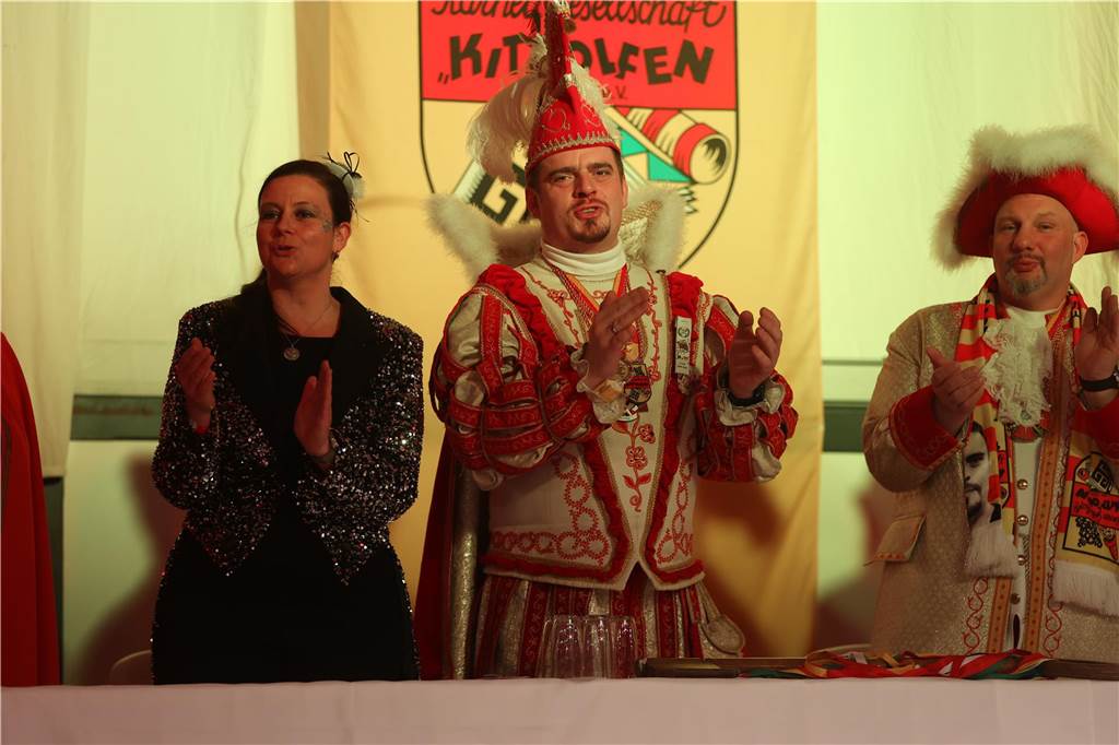 Beste Stimmung, Tänze, Party: Beim Großen Prinzenball am Sonntag (19. Februar) im Zelt an der Stadthalle ging es hoch her.