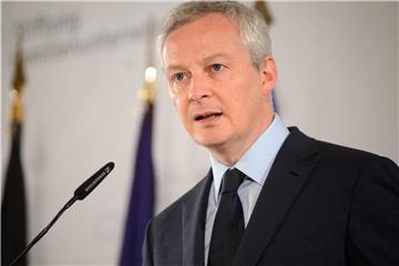 Besteht weiter auf ein eigenes Budget für die Eurozone, um Ländern mit Finanzschwierigkeiten besser helfen zu können: Frankreichs Finanzminister Bruno Le Maire. Foto: Sina Schuldt