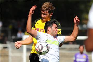 Bester Borusse gegen Düsseldorf: Innenverteidiger Luca Kilian.