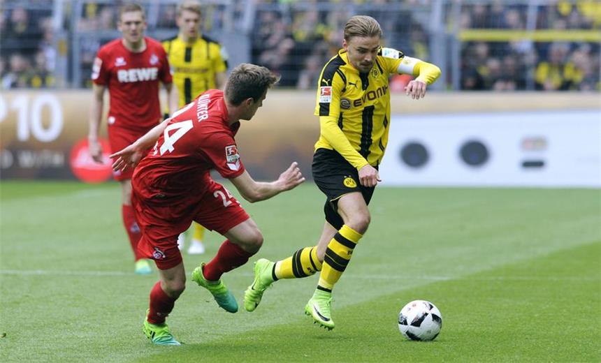 Bester Borusse gegen Köln: Marcel Schmelzer (r.).
