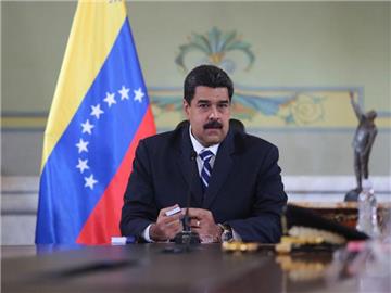 Betriebe, die dem Streikaufruf der Opposition folgen, würden verstaatlicht, sagt Präsident Maduro. Foto: Miraflores Press/dpa