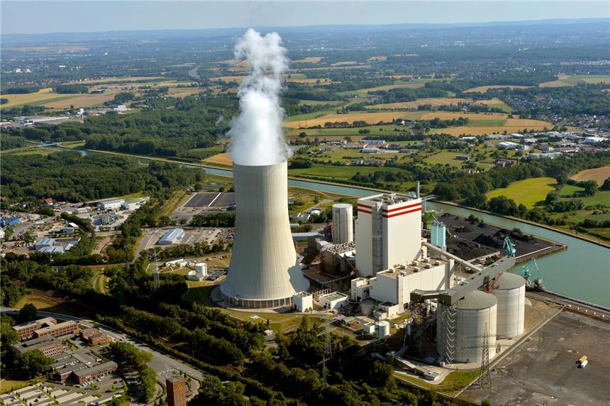 Trianel in Lünen hat Betriebsgenehmigung erhalten Betriebsgenehmigung: das Trianel-Kraftwerk in Lünen.