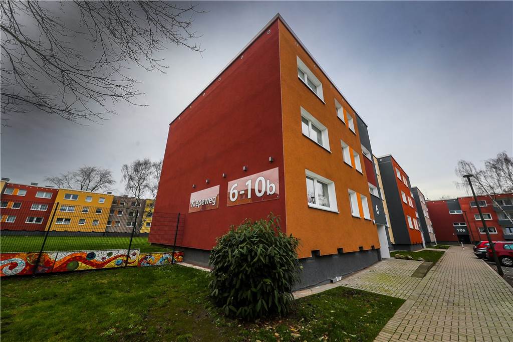 Bezahlbarer Wohnraum und eine Förderung des sozialen Wohnungsbaus - wie hier in Westerfilde - ist eine eher allgemeinde Forderung vor der Wahl.