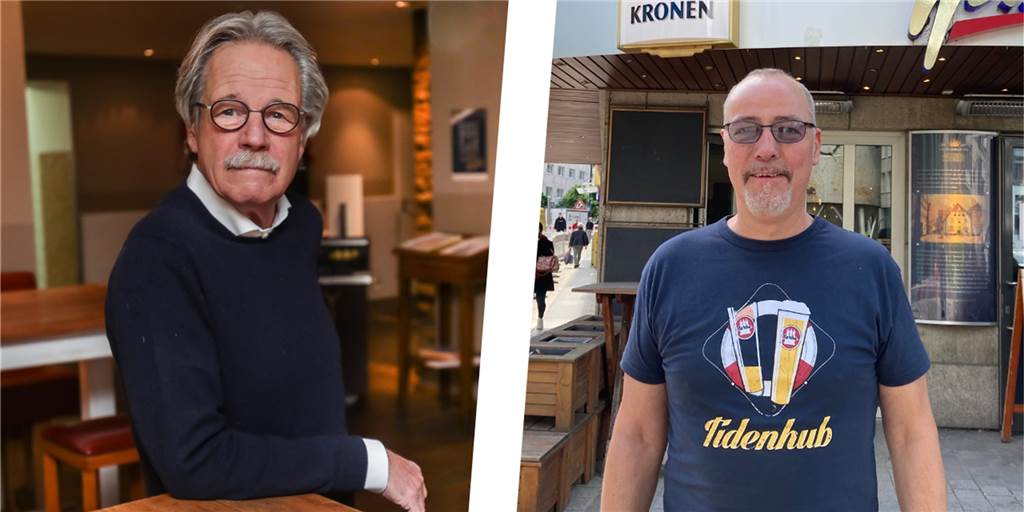 Wegen steigender Preise: Verlangen auch Dortmunder Restaurants bald Eintritt? Bezahlter Eintritt für Restaurants? Für die Gastronomen Detlef Lotte (l.) und Jörg Kemper (r.) unvorstellbar - trotz massiv steigender Kosten.