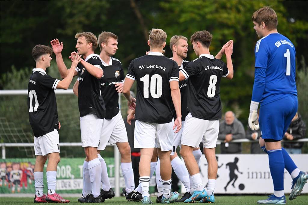Bezirksliga 11, SV Lembeck - SW Holtwick 4:2 (3:1)