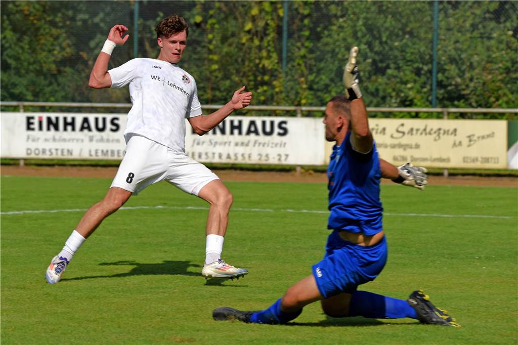 Bezirksliga 11, SV Lembeck - Viktoria Heiden 4:2 (3:0)