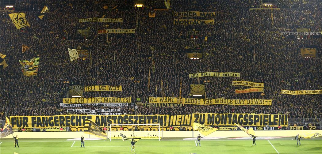 BVB empfängt FC Augsburg - "We Don’t Like Mondays" BVB empfängt FC Augsburg - "We Don’t Like Mondays"