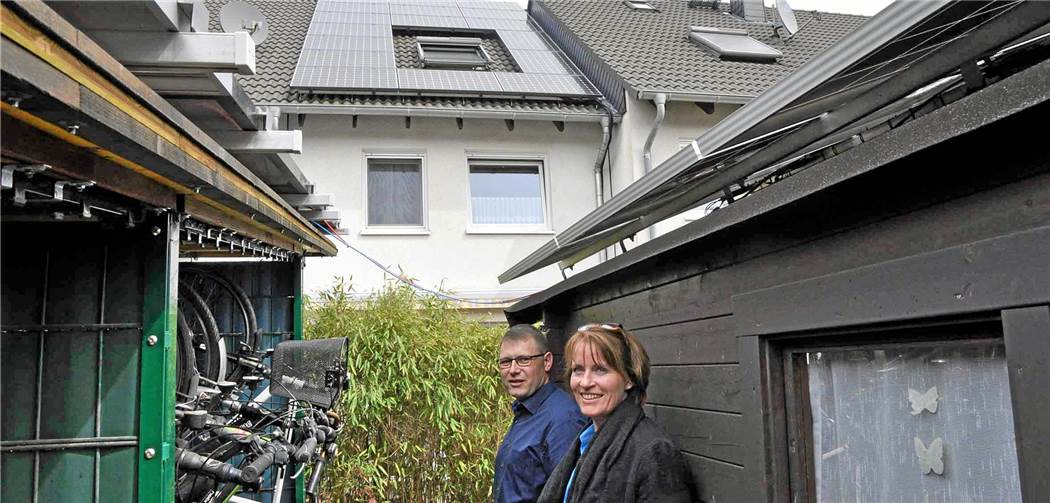 Markus Lieder hat sein Reihenhaus zum Sonnenkraftwerk umgebaut Markus Lieder hat sein Reihenhaus zum Sonnenkraftwerk umgebaut