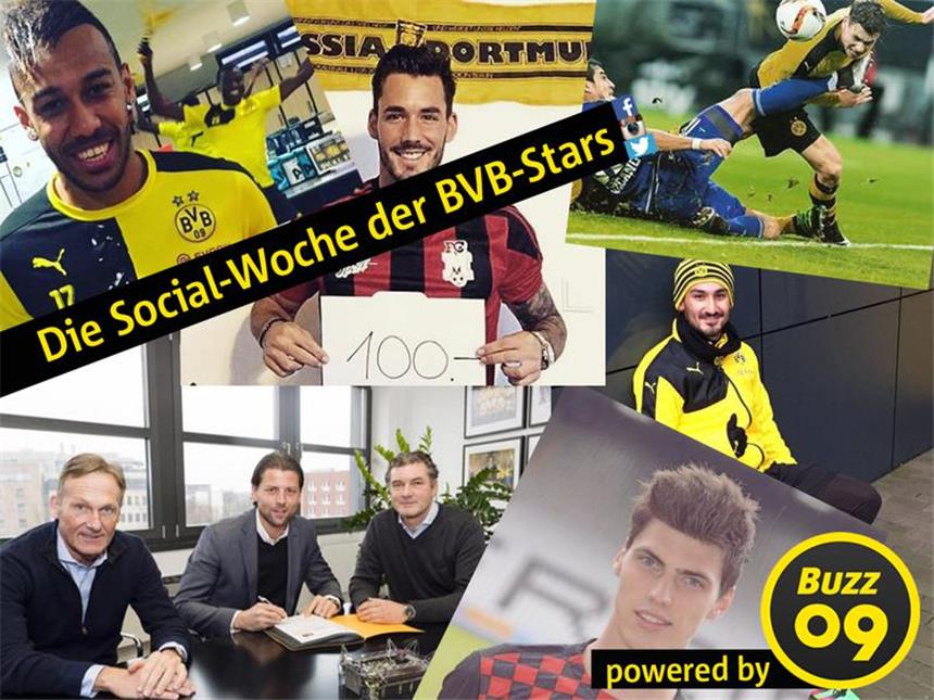 Die Social-Media-Woche der BVB-Stars Die Social-Media-Woche der BVB-Stars