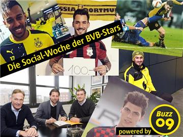Die Social-Media-Woche der BVB-Stars