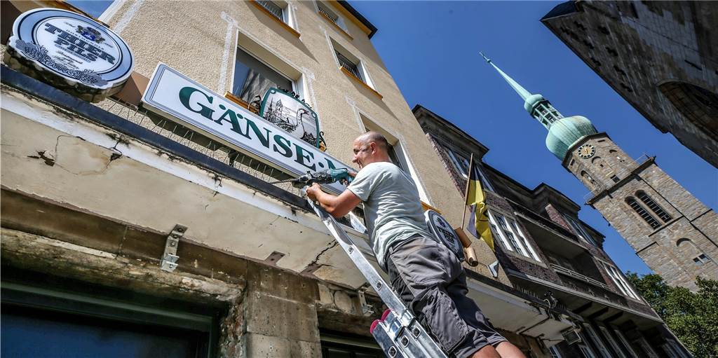 Der „Gänsemarkt“ macht sich hübsch - und hat bald über 20 Biersorten Der „Gänsemarkt“ macht sich hübsch - und hat bald über 20 Biersorten