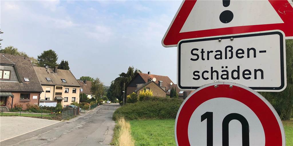 Weiter Tempo 10 in Dortmunds „kaputtester“ Straße auf der Berghofer Mark Weiter Tempo 10 in Dortmunds „kaputtester“ Straße auf der Berghofer Mark