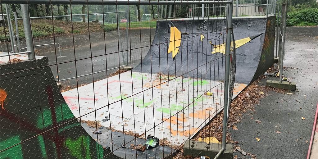 Marode Skateranlage - Bezirksvertretung berät über Zukunft der Halfpipe Marode Skateranlage - Bezirksvertretung berät über Zukunft der Halfpipe