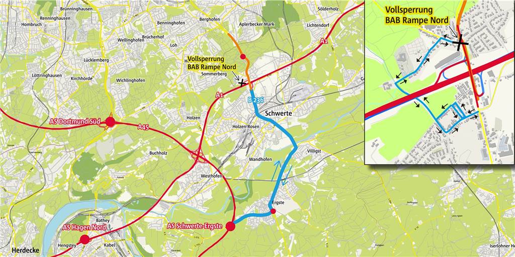 B236-Ausbau ist schon jetzt in Verzug: Chaos verzögert sich