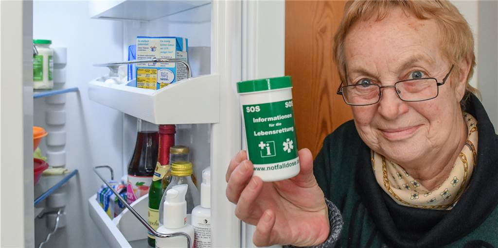 Hilft die Notfalldose im Kühlschrank, Leben zu retten? Hilft die Notfalldose im Kühlschrank, Leben zu retten?