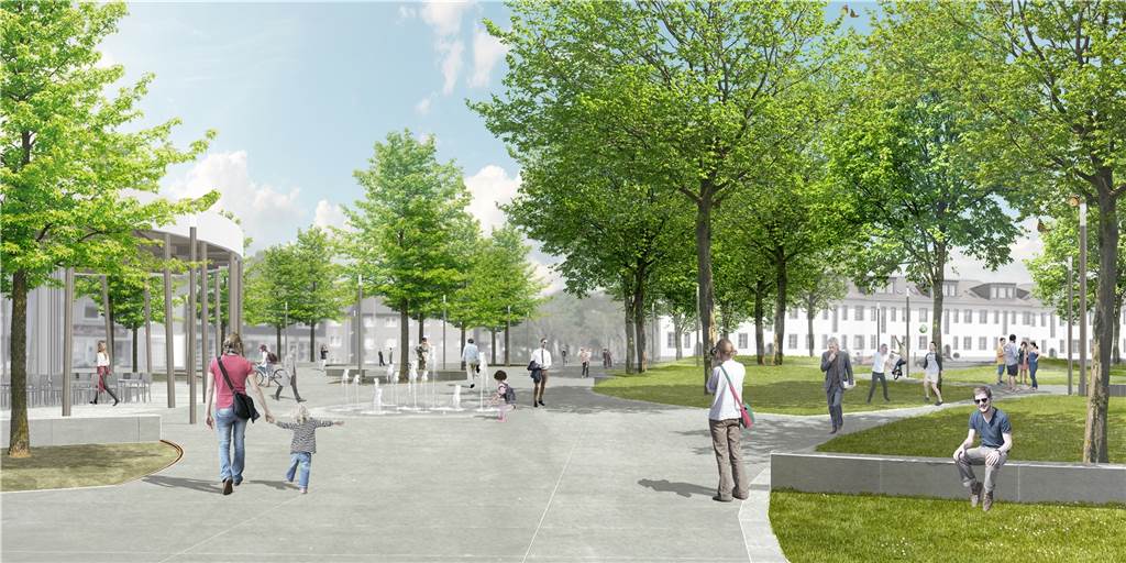 Marktplatz soll zu Evings grünem Wohnzimmer werden - doch es gibt auch Zweifel Marktplatz soll zu Evings grünem Wohnzimmer werden - doch es gibt auch Zweifel