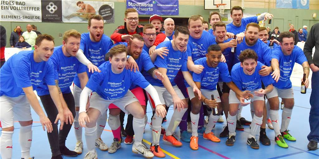 Fulminanter 8:1-Finaltriumph: Holzpfosten Schwerte ist Stadtmeister!