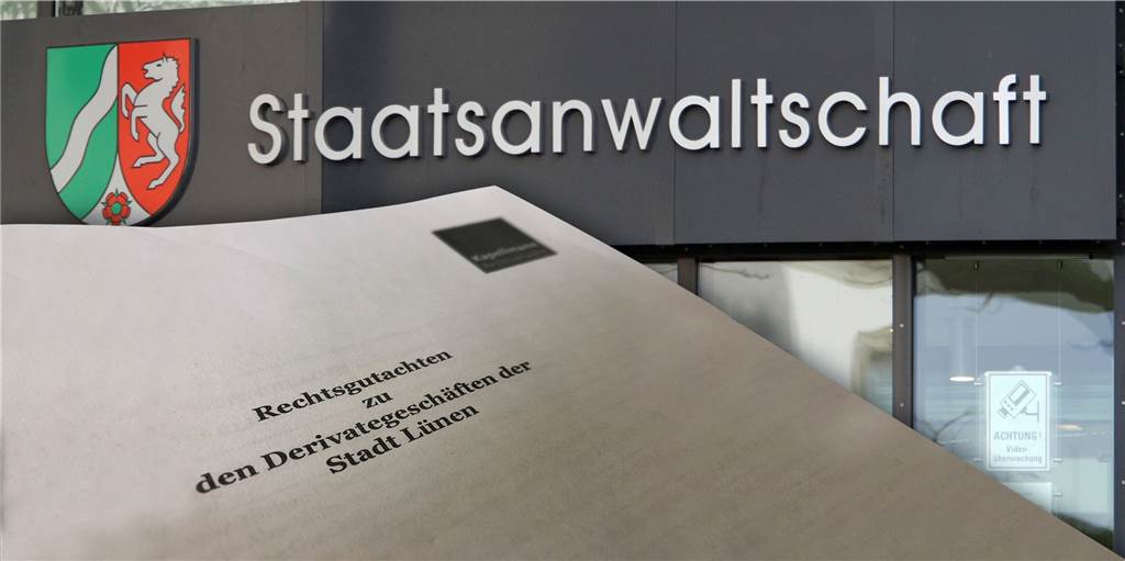 Anfangsverdacht? Staatsanwaltschaft Dortmund prüft jetzt Lüner Derivate-Gutachten Anfangsverdacht? Staatsanwaltschaft Dortmund prüft jetzt Lüner Derivate-Gutachten