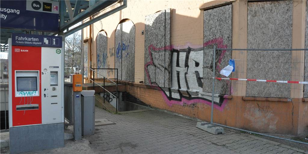 Graffiti-Schäden bescheren Dorstener Bahnhöfen eine mangelhafte Bewertung