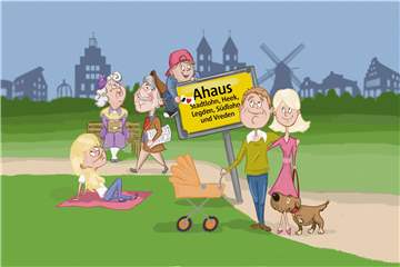 Wo es sich in Ahaus, Heek, Legden, Stadtlohn, Südlohn und Vreden am besten lebt