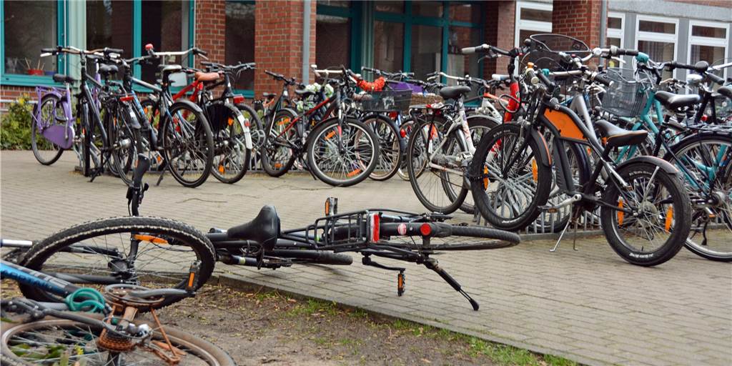 So planen die Olfener Gesamtschüler den Bau überdachter Fahrradständer