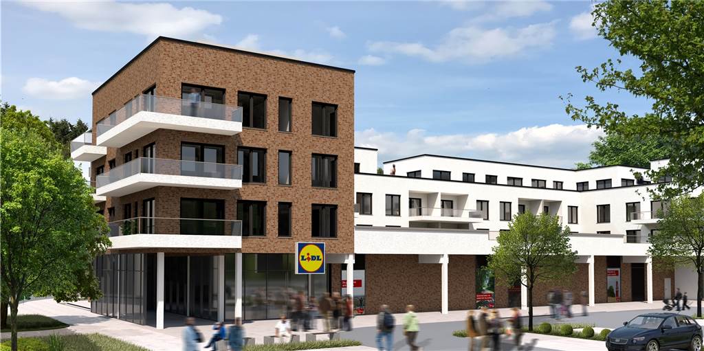 Der neue Lidl an der Bergmeisterstraße soll 2021 seine Türen öffnen Der neue Lidl an der Bergmeisterstraße soll 2021 seine Türen öffnen