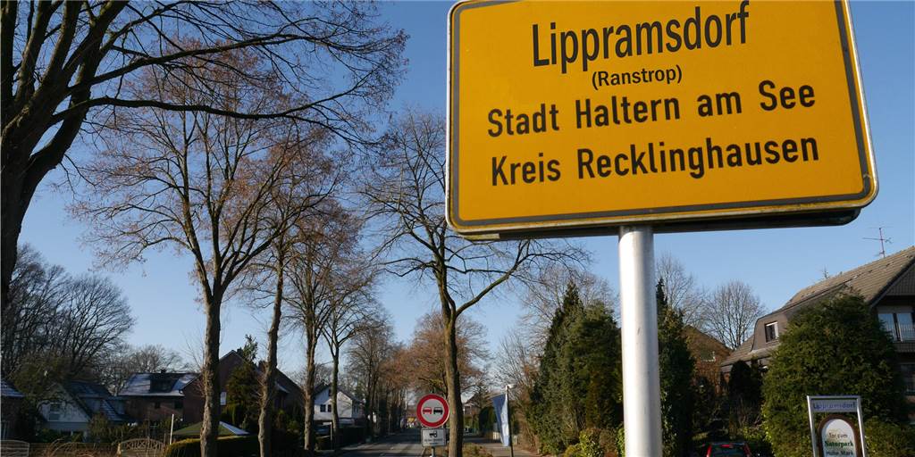 Ortsschilder in Lippramsdorf könnten bald den Zusatz „Ranstrop“ tragen