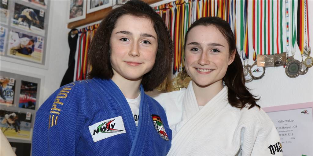 Dorstener Zwillingsschwestern machen die deutsche Judo-Landschaft unsicher Dorstener Zwillingsschwestern machen die deutsche Judo-Landschaft unsicher