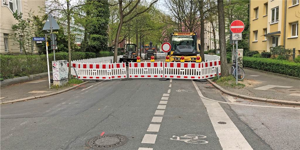Wie eine Ferienbaustelle Autofahrer und Anwohner im Kaiserstraßenviertel nervt