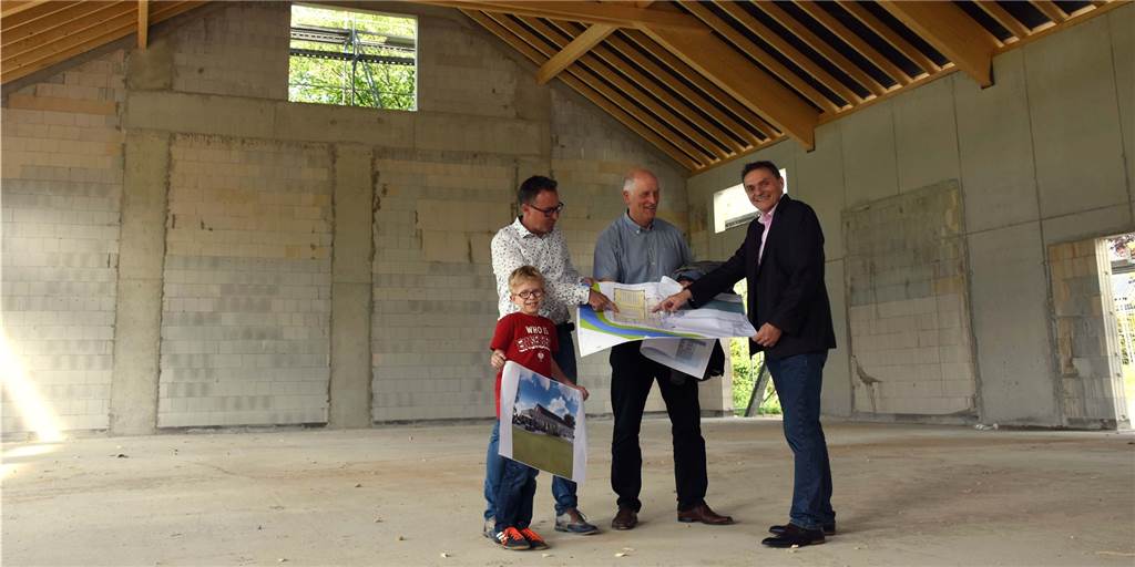 Blick ins Dorfgemeinschaftshaus Capelle- So weit sind die Arbeiten vorangeschritten Blick ins Dorfgemeinschaftshaus Capelle- So weit sind die Arbeiten vorangeschritten