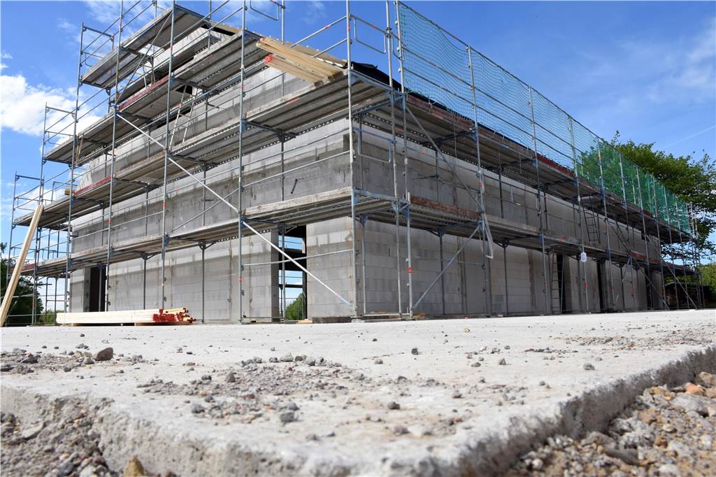 Blick ins Dorfgemeinschaftshaus Capelle- So weit sind die Arbeiten vorangeschritten Blick ins Dorfgemeinschaftshaus Capelle- So weit sind die Arbeiten vorangeschritten