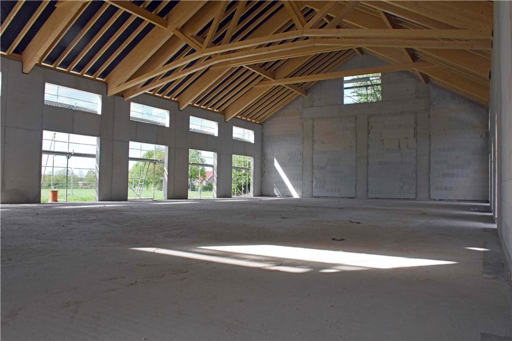 Blick ins Dorfgemeinschaftshaus Capelle- So weit sind die Arbeiten vorangeschritten Blick ins Dorfgemeinschaftshaus Capelle- So weit sind die Arbeiten vorangeschritten