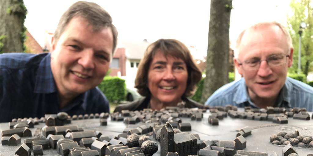 Wessum um 1965 gibt es jetzt als Bronzemodell