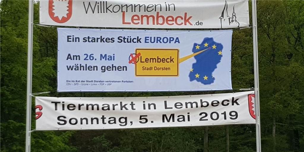 Das steckt hinter den ungewöhnlichen Wahlplakaten in Dorsten Das steckt hinter den ungewöhnlichen Wahlplakaten in Dorsten