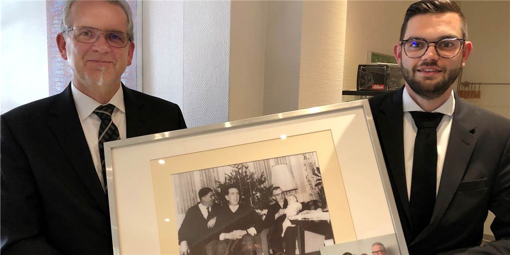 Bestatter Wolfgang Huhn will seinem Sohn die „Überholspur“ bald ganz allein überlassen