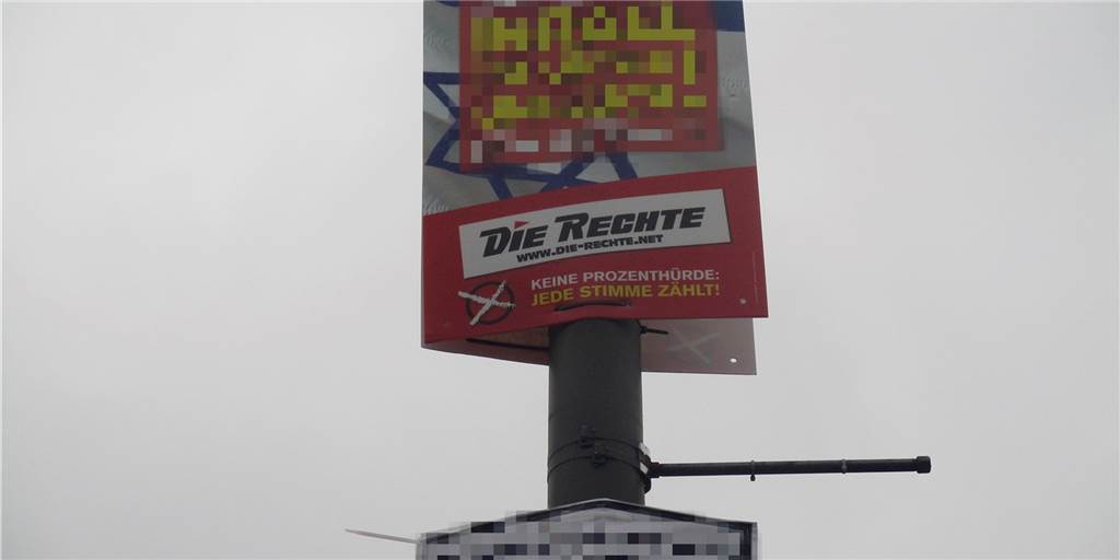 Bochum hängt Wahlplakate von „Die Rechte“ ab, Dortmund nicht – Das ist der Grund