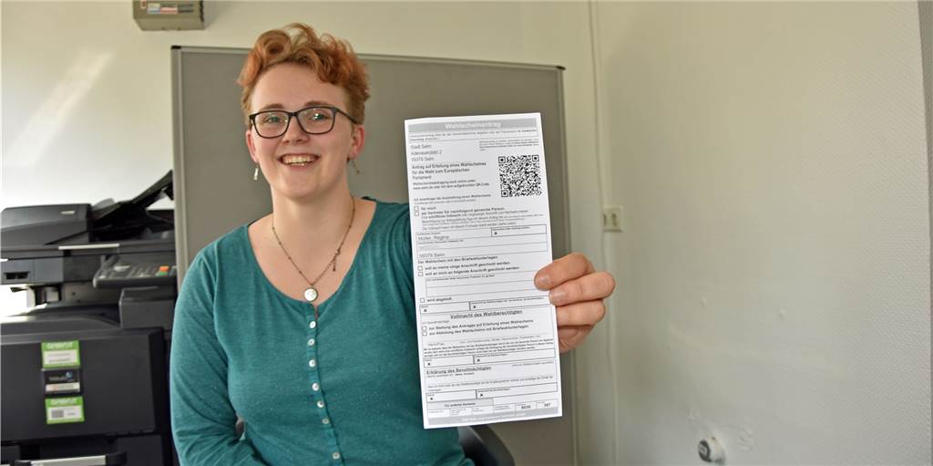 Erstwählerin Regina Müller (18) aus Selm: „Wer nicht wählt, macht es nur noch schlimmer“