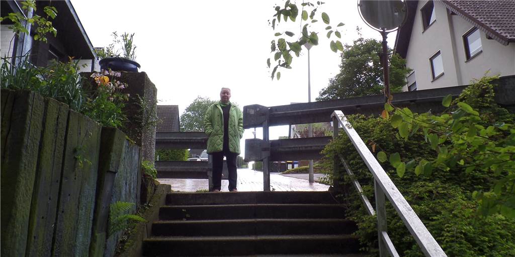 Am Ende der Wichlinghofer Bergstraße ist eine Treppe. Wie gefährlich ist das?
