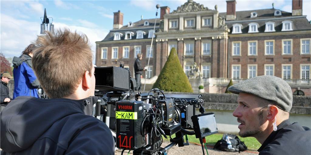 Dreharbeiten in der Gemeinde - Das Schloss Nordkirchen dient wieder als Filmkulisse Dreharbeiten in der Gemeinde - Das Schloss Nordkirchen dient wieder als Filmkulisse