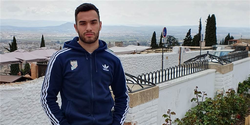 Can Cicek steht mit Ex-BVB-Stürmer bei spanischem Erstliga-Aufsteiger auf dem Platz Can Cicek steht mit Ex-BVB-Stürmer bei spanischem Erstliga-Aufsteiger auf dem Platz
